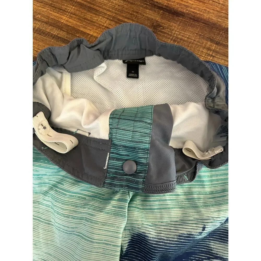 ART CLASS Boy’s Shark Adjustable Waist Swim Trunks / Size: 14